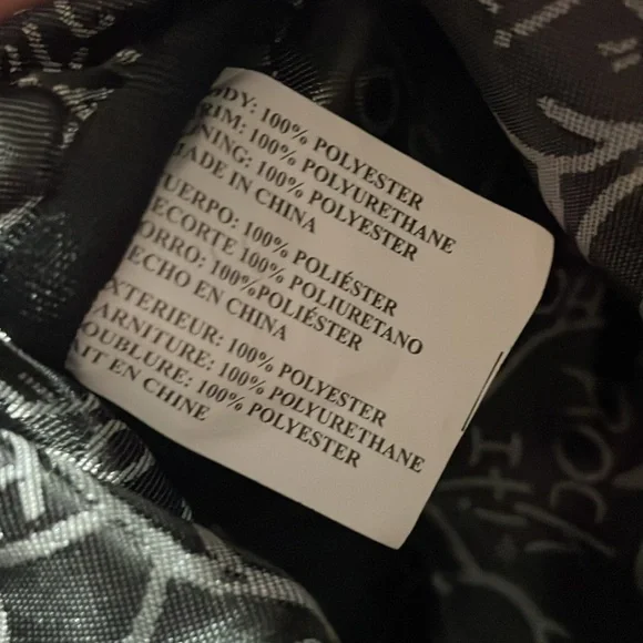 Betsey Johnson Black and Blue Floral Women's Bag - Picture 7 of 11